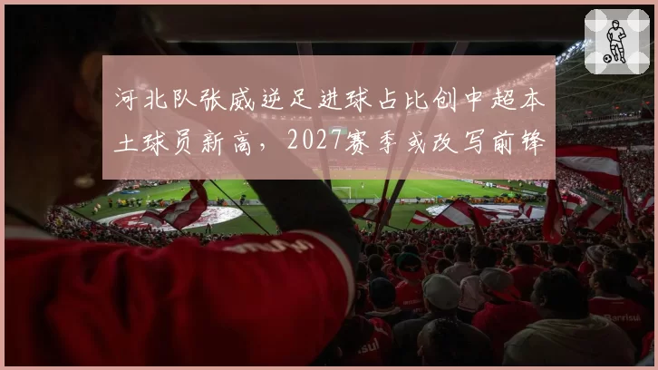 河北队张威逆足进球占比创中超本土球员新高，2027赛季或改写前锋技术统计标准